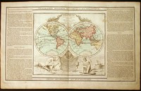 Mappe Monde Dresse pour l’Etude de la Geographie…