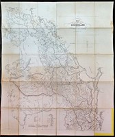 Map of the colony of Queensland